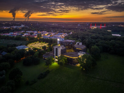 Die alte RWE-Zentrale in Köln
