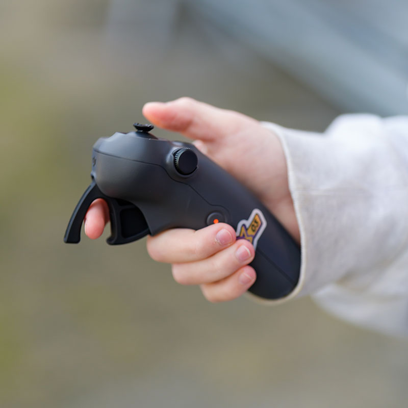 Motion Controller beim Drohnen-Event